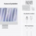 APPLE MD3H4TU/A iMac Nano-Texture M4 10C CPU 10C GPU 16 GB 256 GB SSD 24" GÜMÜŞ