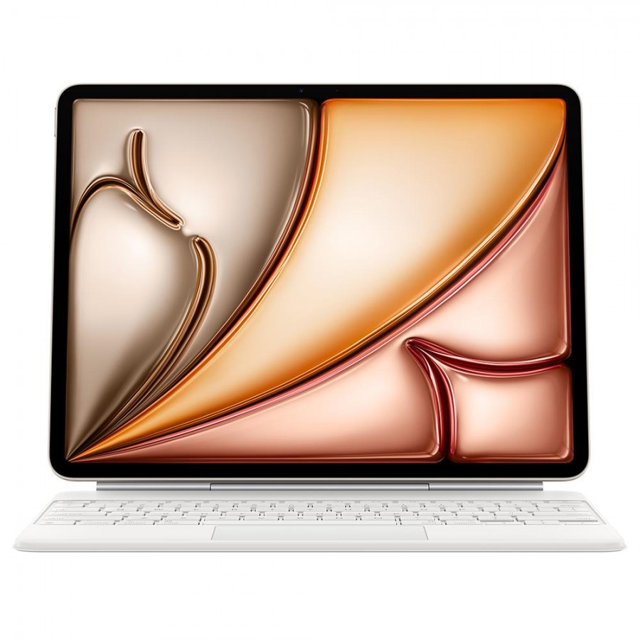 Apple 13" iPad Air M3 Magic Keyboard TR Q Klavye - Beyaz