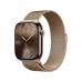 Apple Watch Series 10 GPS + Cel 46mm Altın Rengi Titanyum Kasa Altın Rengi Milano Loop S/M