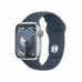 Apple Watch Series 9 GPS + Cellular 41mm Akıllı Saat with Storm Blue Sport Band - S/M
