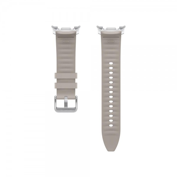 Samsung Galaxy Watch 8 Hibrit Deri Kordon S/M/L - Kum Rengi&hellip;
