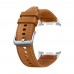 Samsung Galaxy Watch 8 Hibrit Deri Kordon  S/M/L - Camel