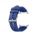 Samsung Galaxy Watch 8 Hibrit Deri Kordon  S/M/L - Lacivert