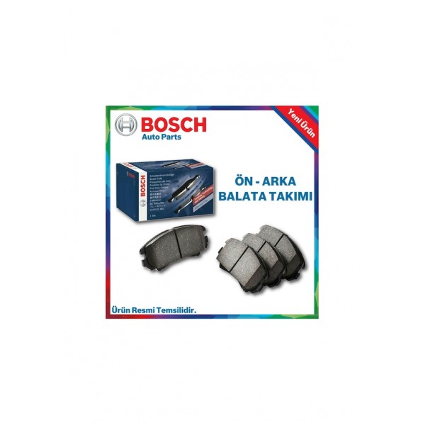Renault Megane 2 Bosch Ön Arka Fren Balata Takımı 2003-2010&hellip;
