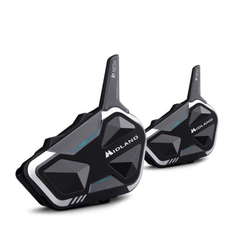 Midland R1 Mesh İnterkom Çift ( RCF Kulaklık Dahil)