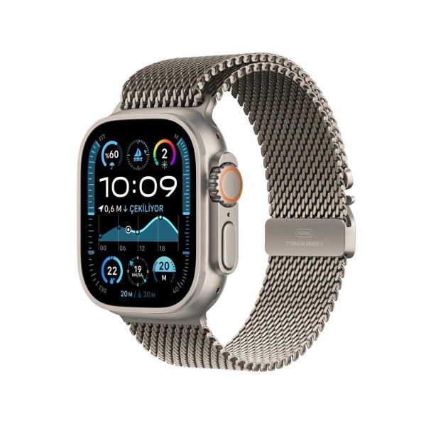 Apple Watch Ultra 2 GPS + Cellular 49mm Natürel Titanyum Kasa Natural&hellip;